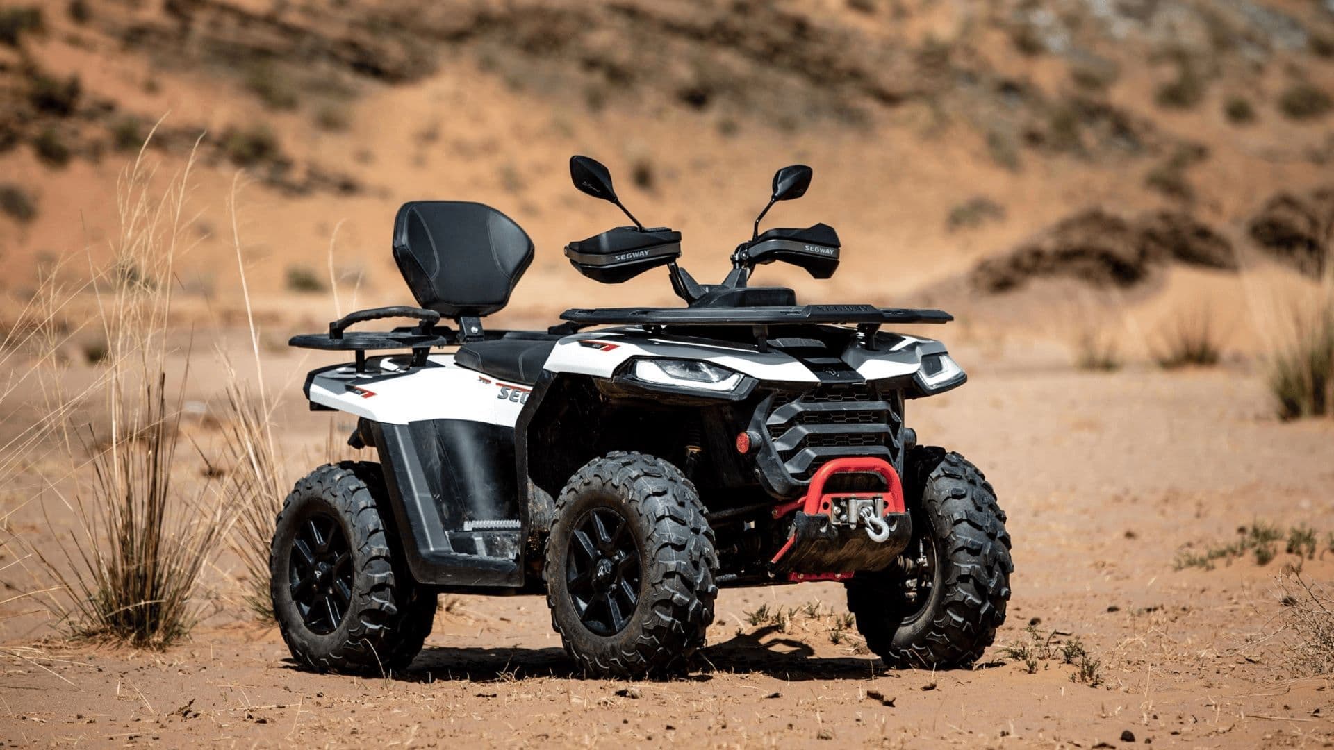 Segway Snarler AT5 on a desert trail