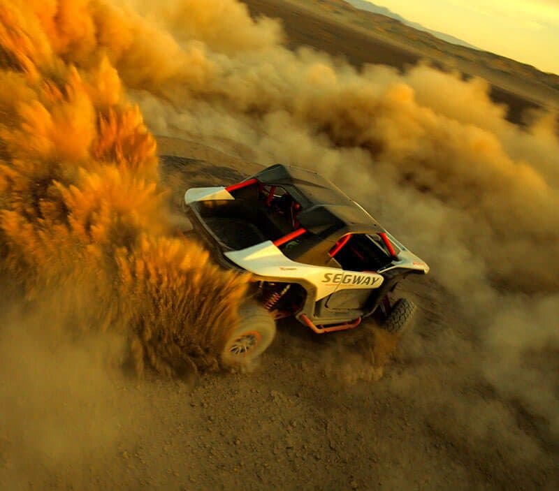 Segway Super Villain SX20T throwing sand