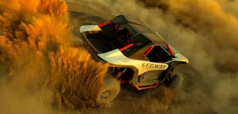 Segway Super Villain SX20T kicking up dust