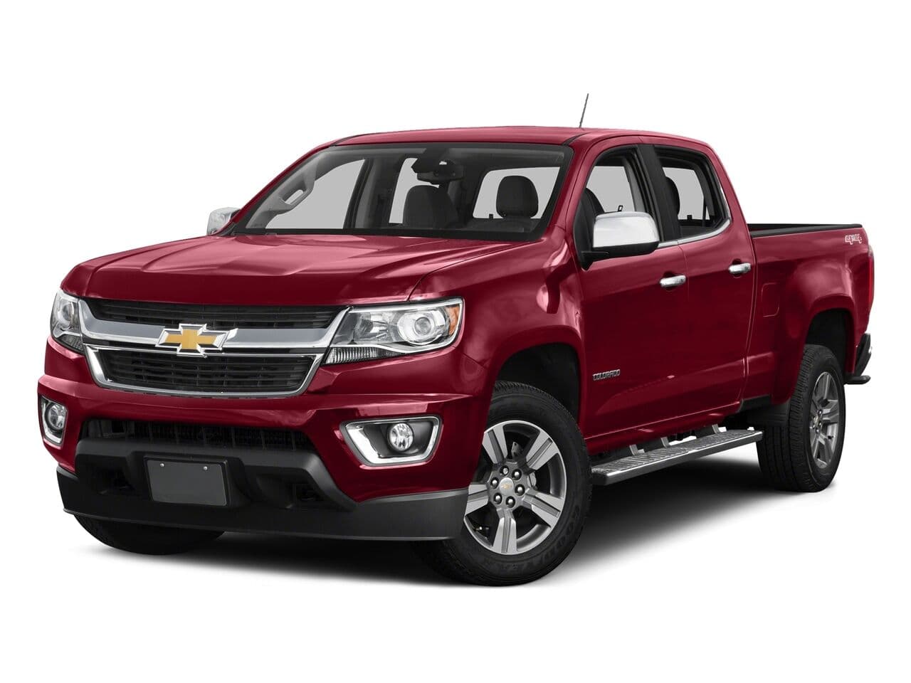 Manufacturer stock photo of a 2017 Chevrolet Colorado 4WD LT, not the vehicle for sale