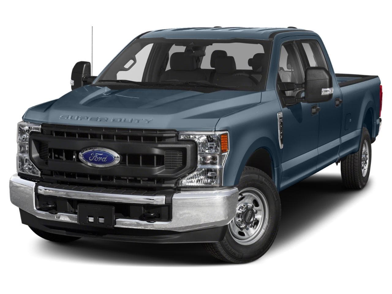Manufacturer stock photo of a 2022 Ford Super Duty F-250 SRW XL, not the vehicle for sale