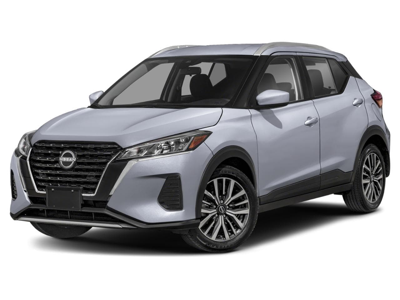 Manufacturer stock photo of a 2025 Nissan Kicks Play SV, not the vehicle for sale
